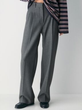 Wilfred Effortless Pants - charcoal size 6